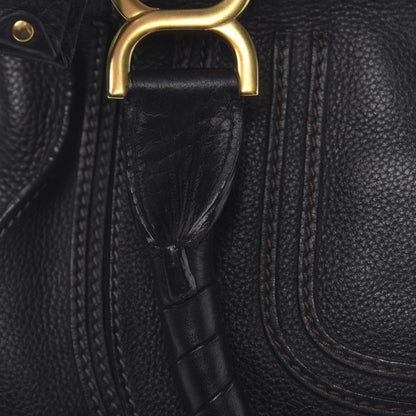 Chloe Calfskin Medium Marcie Satchel Black 10 of 18