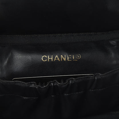 Chanel Caviar Vanity Cosmetic Case Black 5 of 6
