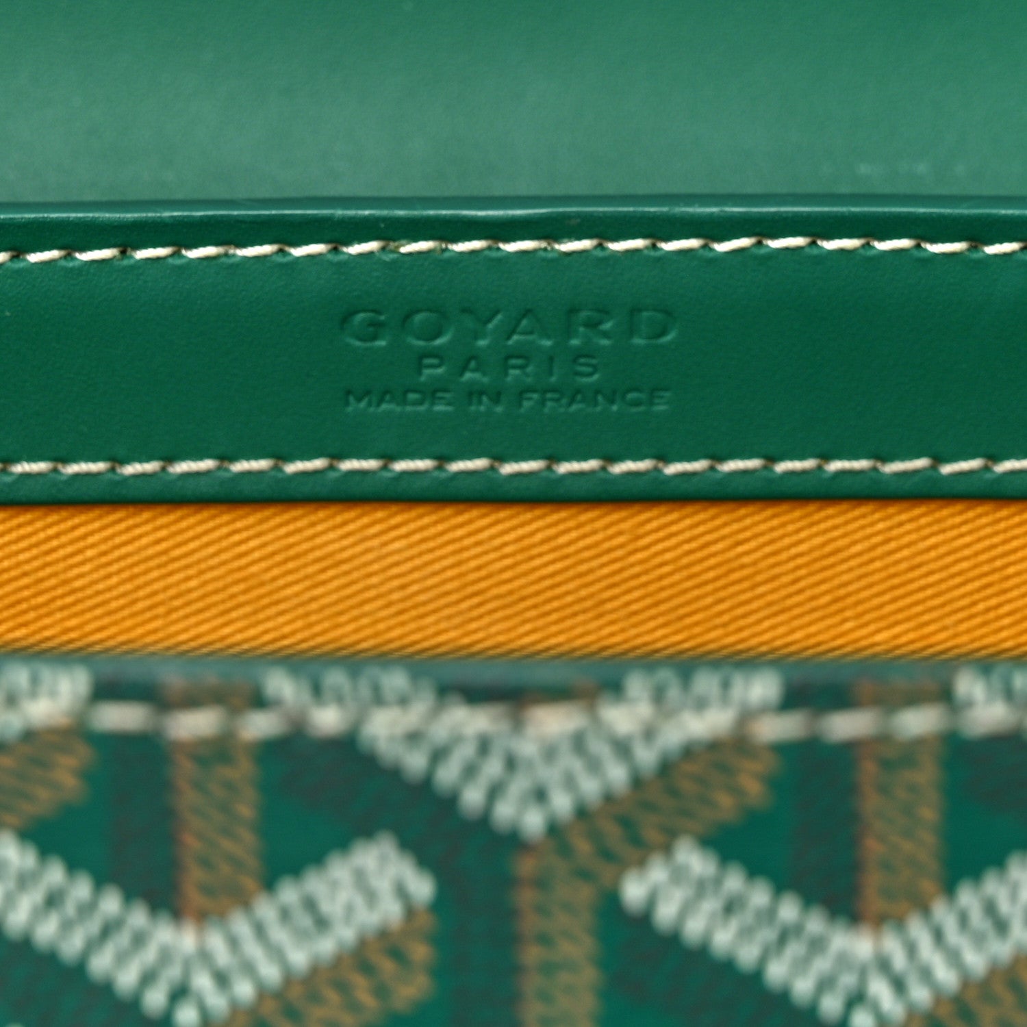 Goyard Goyardine Saigon PM Green 6 of 10