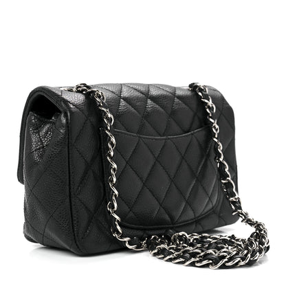 Chanel Caviar Quilted Mini Rectangular Flap Black 3 of 14
