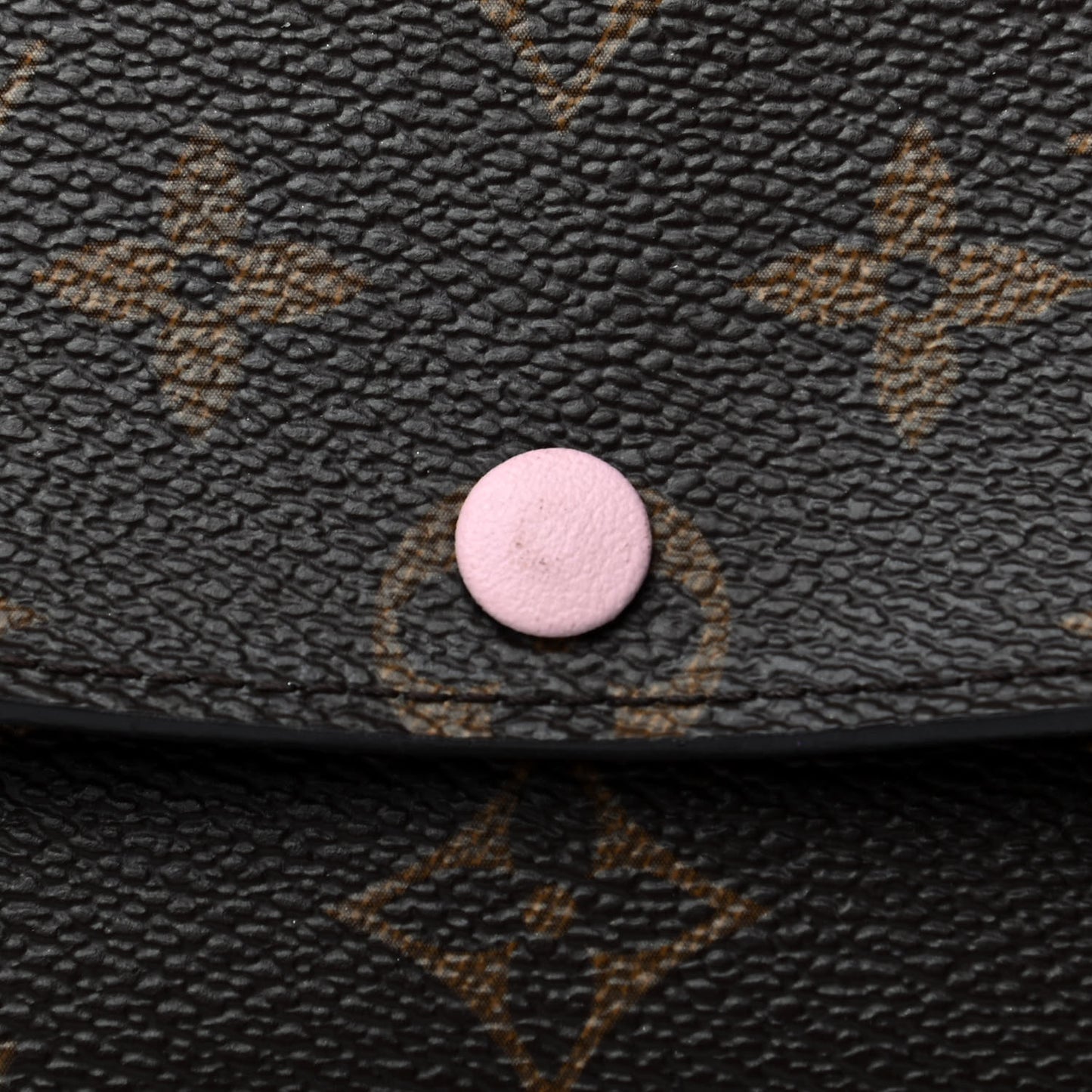 Monogram Emilie Wallet Rose Ballerine