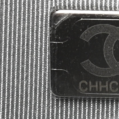 Chanel Glittered Metallic Caviar Quilted Wallet On Chain WOC Silver 8 of 11