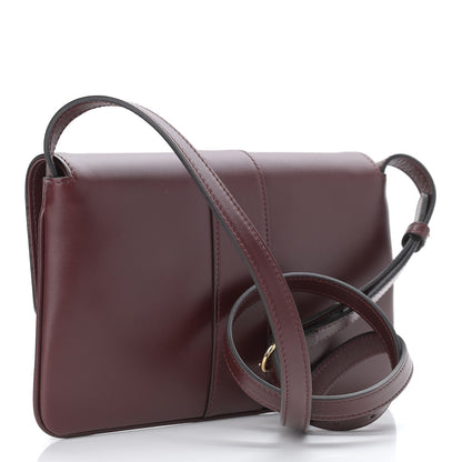 Gucci Vitello Palmellato Lux Small Arli Flap Shoulder Bag Vintage Bordeaux 3 of 11