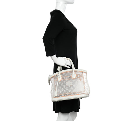 Louis Vuitton Monogram Transparence Lockit White 2 of 18
