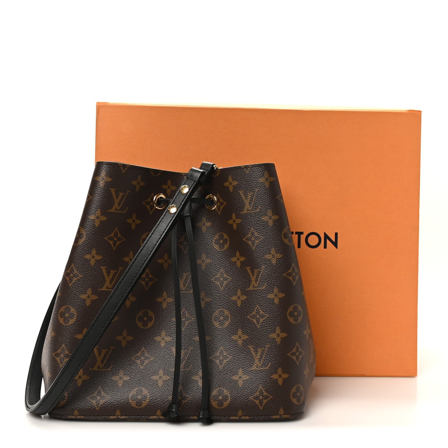Louis Vuitton Monogram Neonoe MM Black 10 of 10