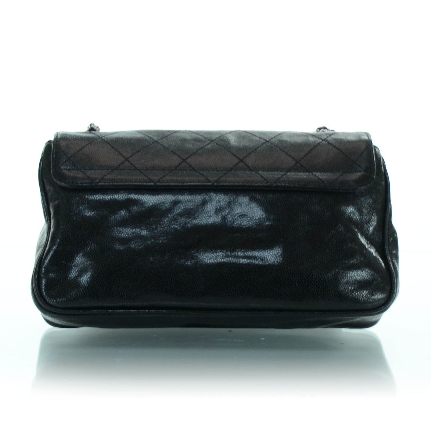 Caviar Mademoiselle Flap Bag Black