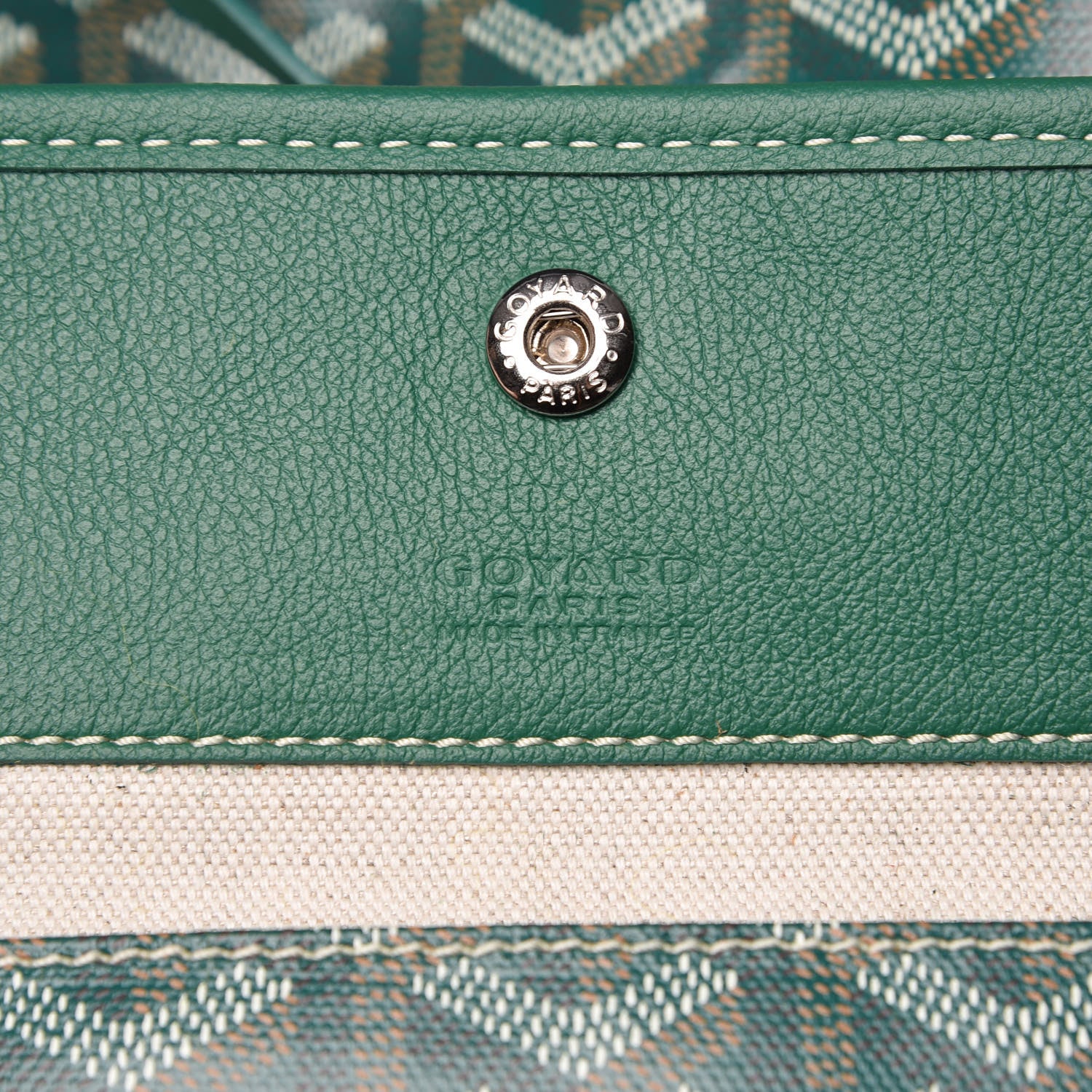 Goyard Goyardine Saint Louis GM Green 7 of 11