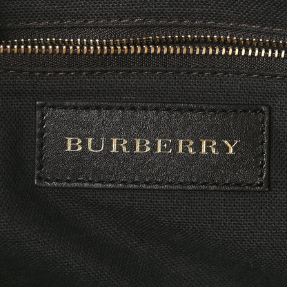 Burberry Haymarket Check Small Salisbury Tote Chocolate 8 of 14