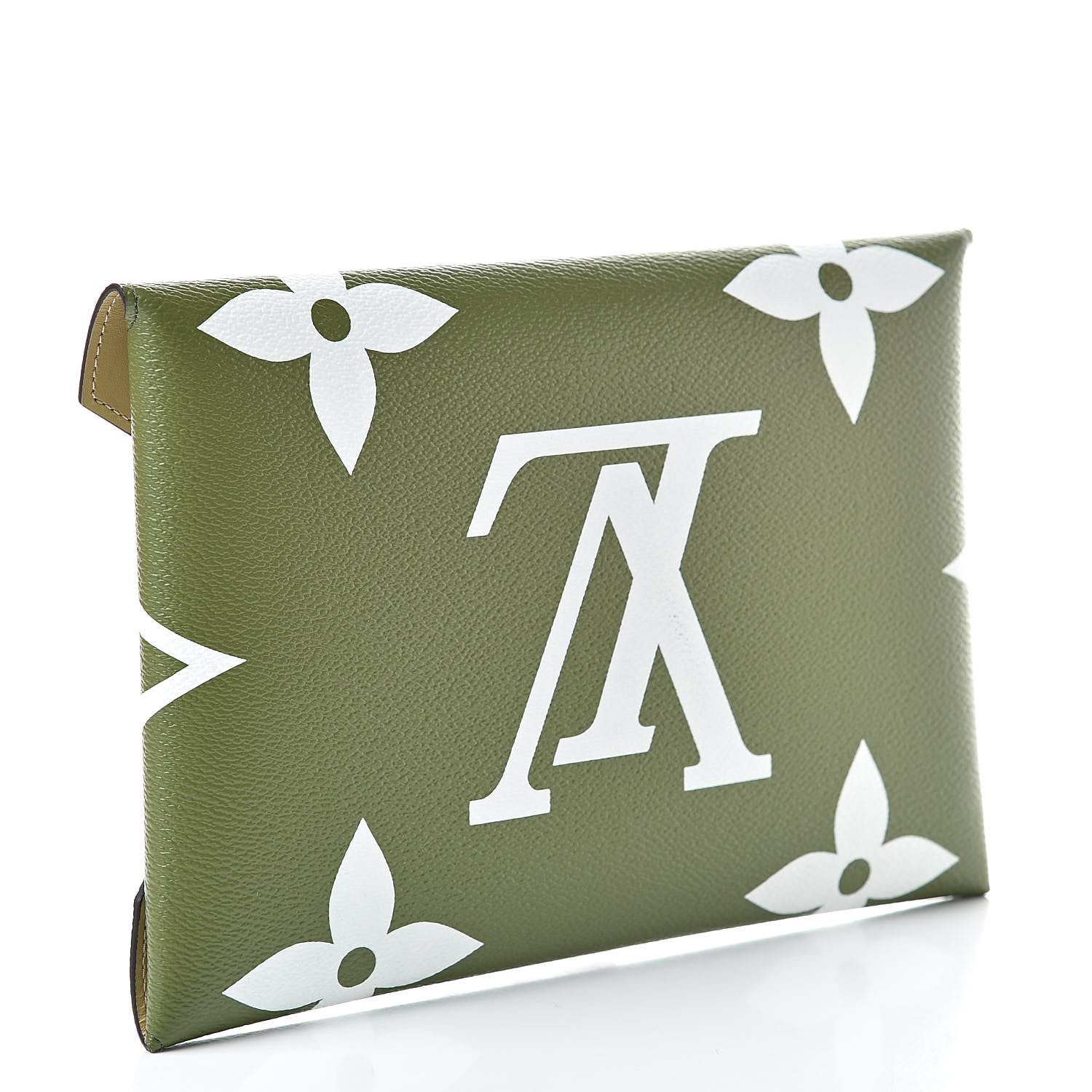 Louis Vuitton Monogram Giant Large Kirigami Pochette Kaki 3 of 9