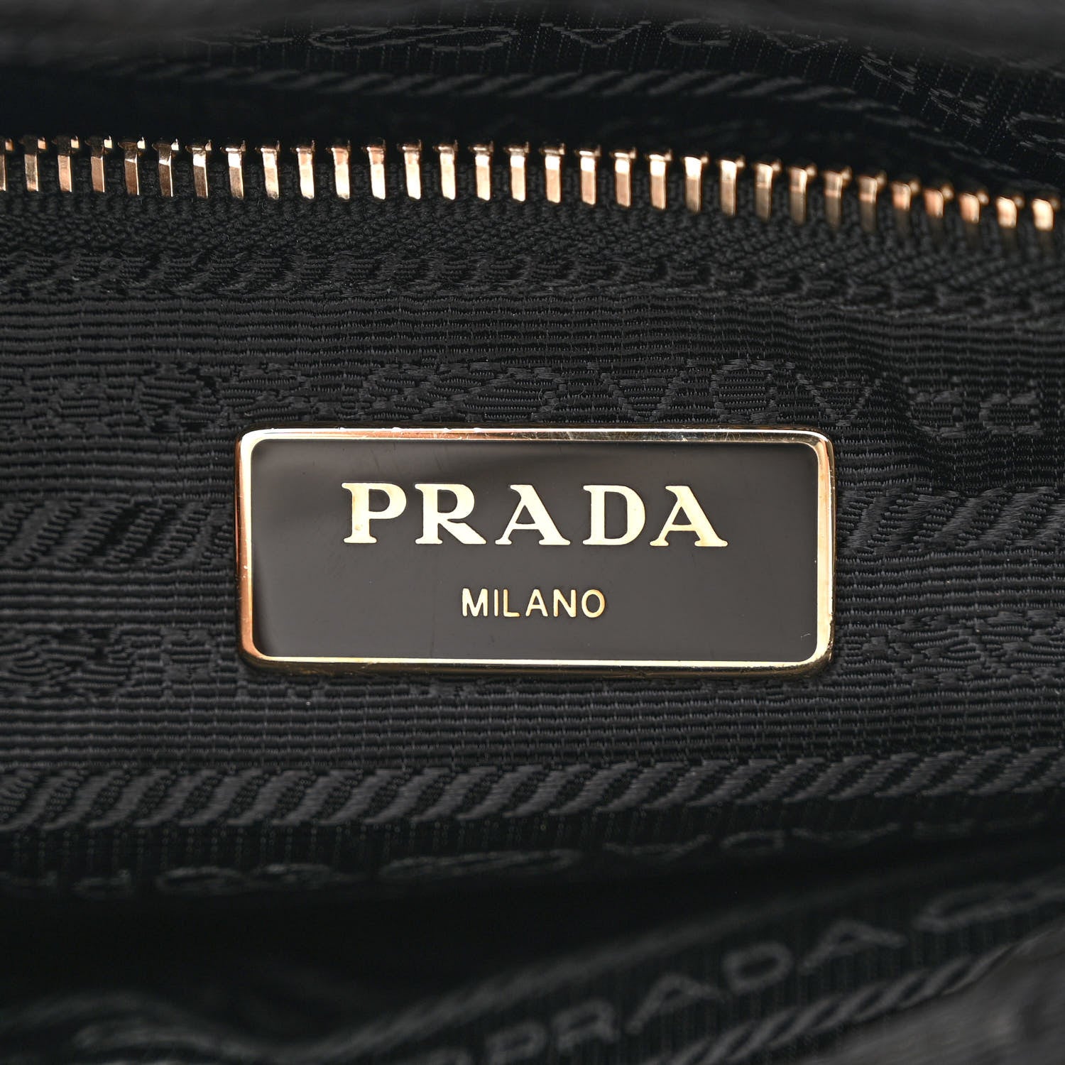 Prada Nappa Re-Nylon Triangle Quilted Patchwork System Shoulder Bag Black 7 of 12