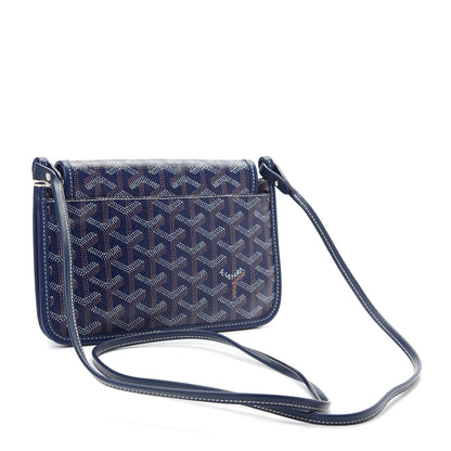 Goyard Goyardine Plumet Wallet Clutch Navy 3 of 8