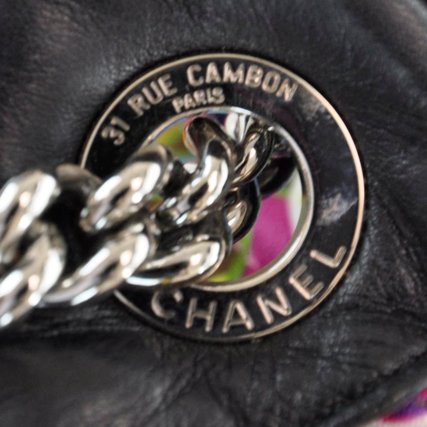 Satin Quilted Large Kaleidoscope Tote