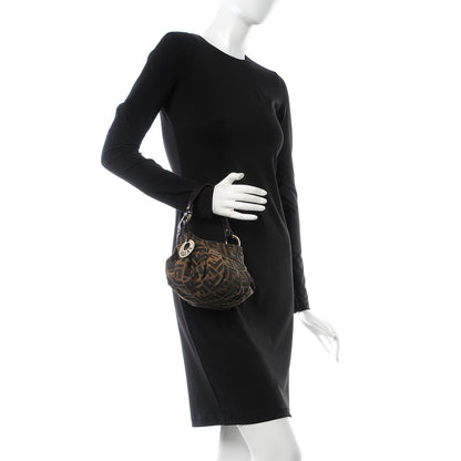 Fendi Zucca Mini Chef Hobo Tobacco 2 of 7