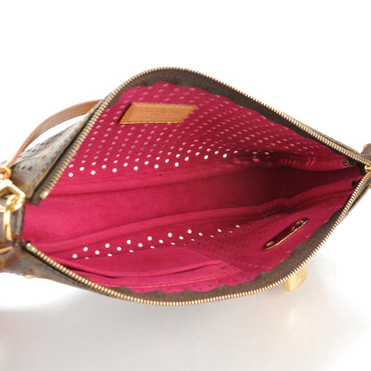 Louis Vuitton Monogram Perforated Pochette Accessories Bag Fuchsia 5 of 8