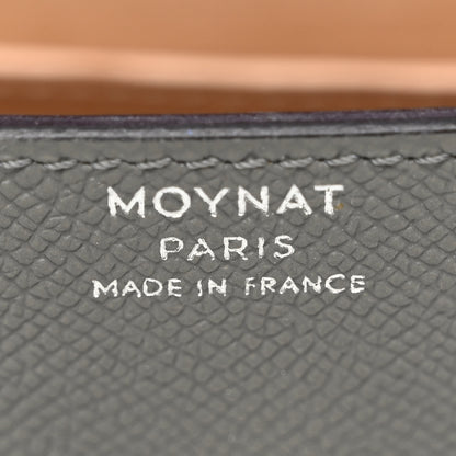 Moynat Carat Calfskin Bicolor Gabrielle PM Fuchsia Tourterelle 6 of 10