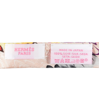 Hermes Silk Marble Doll Twilly Rose Multicolor 3 of 3