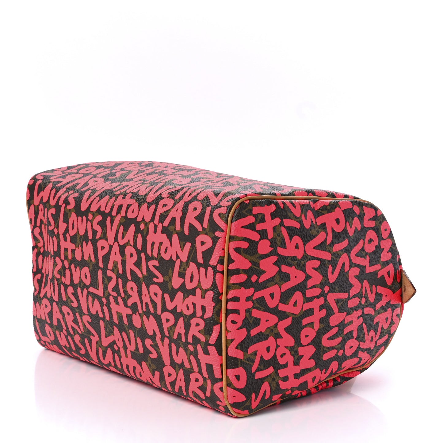Monogram Graffiti Speedy 30 Fuchsia