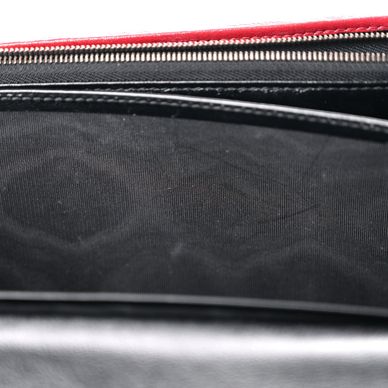 Gucci Azalea Calfskin Matelasse Diagonal Patchwork Torchon GG Marmont Chain Wallet Black Beige Romantic Cerise 11 of 14