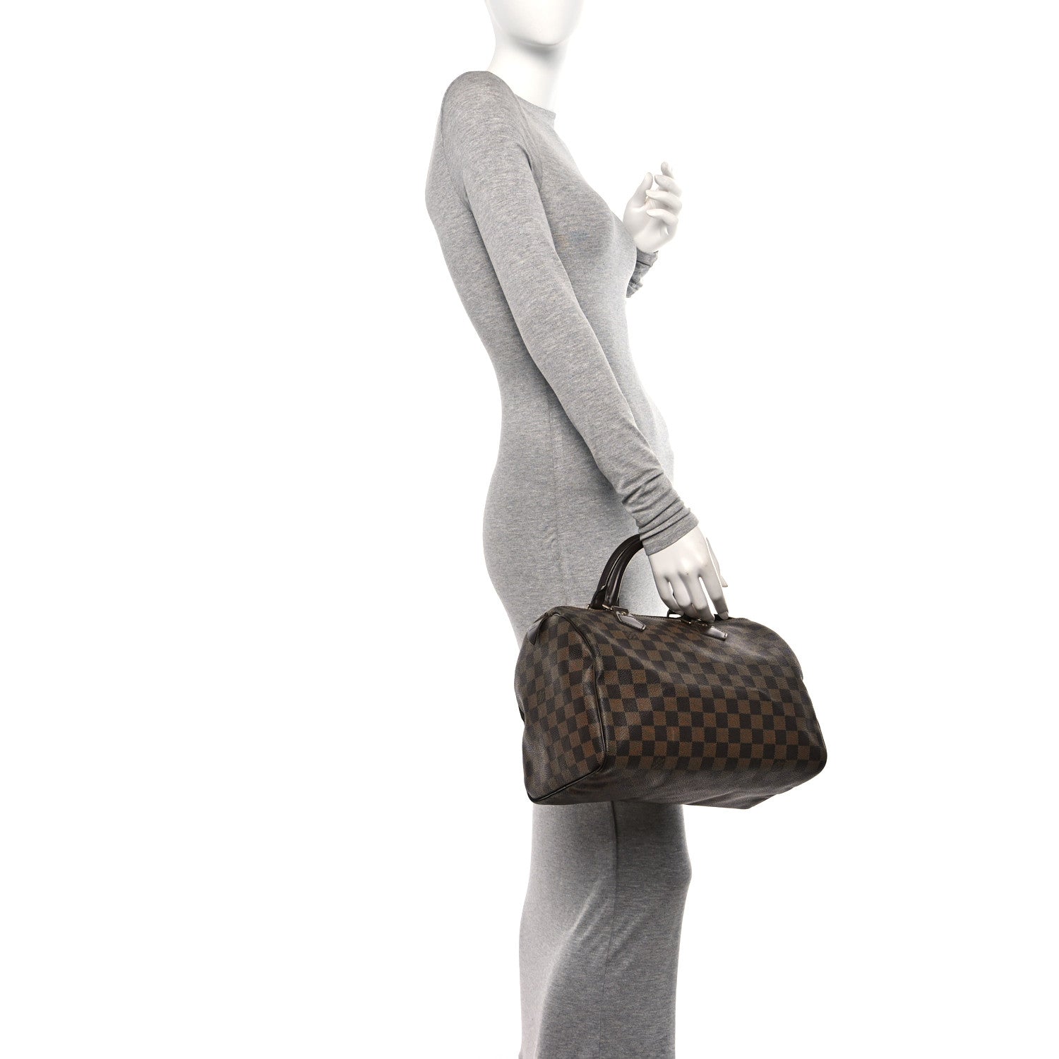 Louis Vuitton Damier Ebene Speedy 30 3 of 11