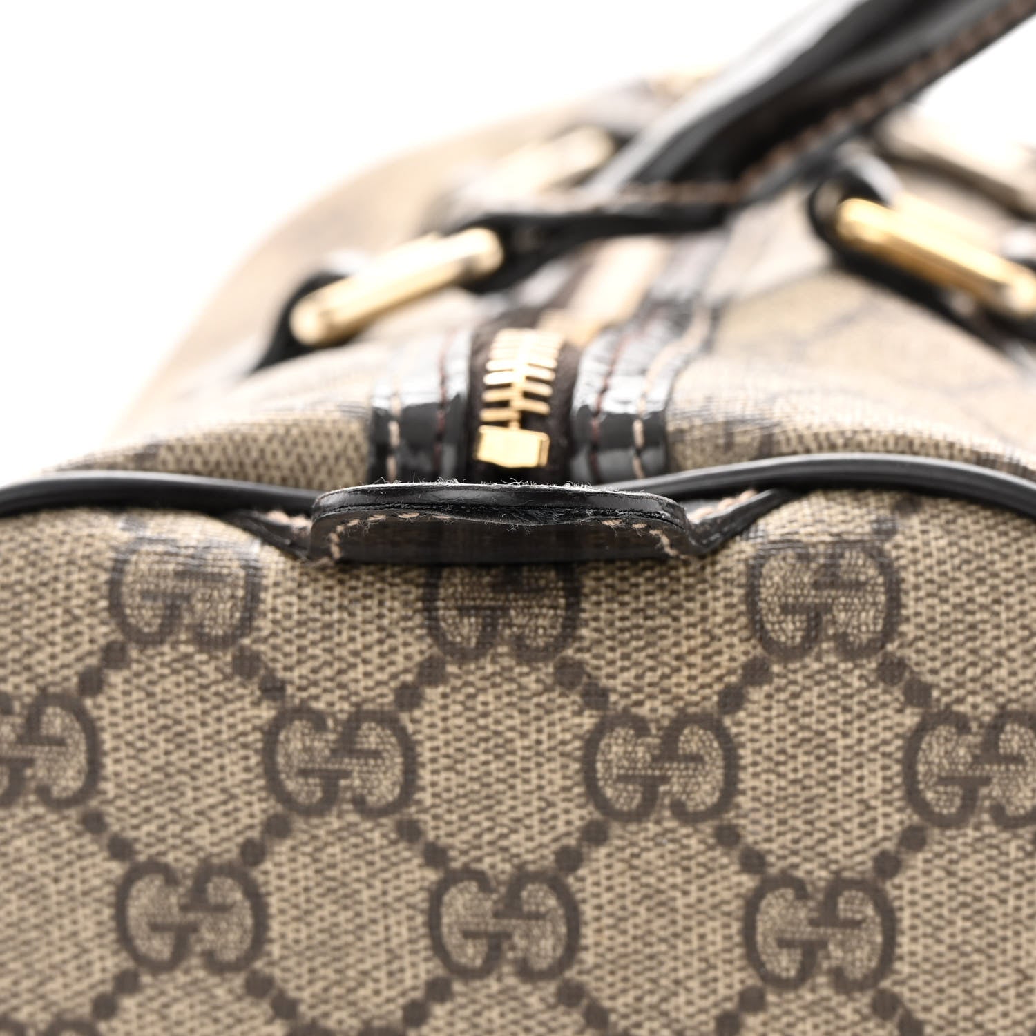 Gucci GG Plus Monogram Medium Joy Boston Dark Brown 11 of 18