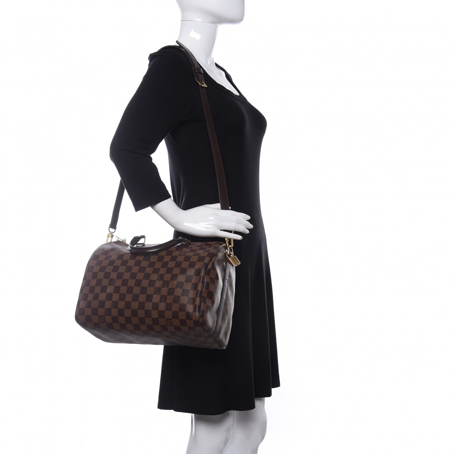 Damier Ebene Speedy Bandouliere 30