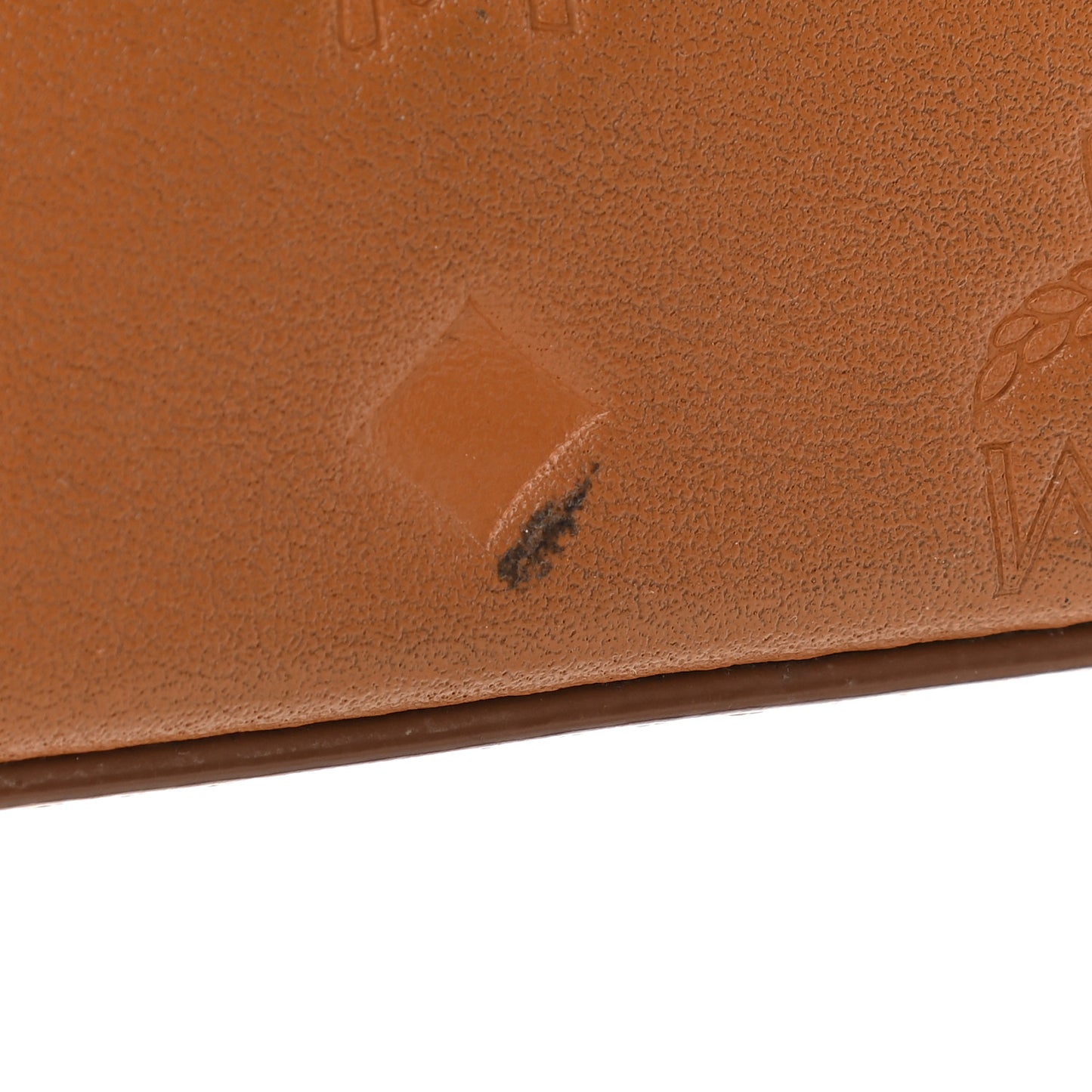 Calfskin Ottomar Monogram Klara Crossbody Bag Cognac