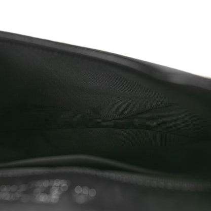 Rimowa Calfskin Canvas Never Still Crossbody Flap Bag Black 6 of 10