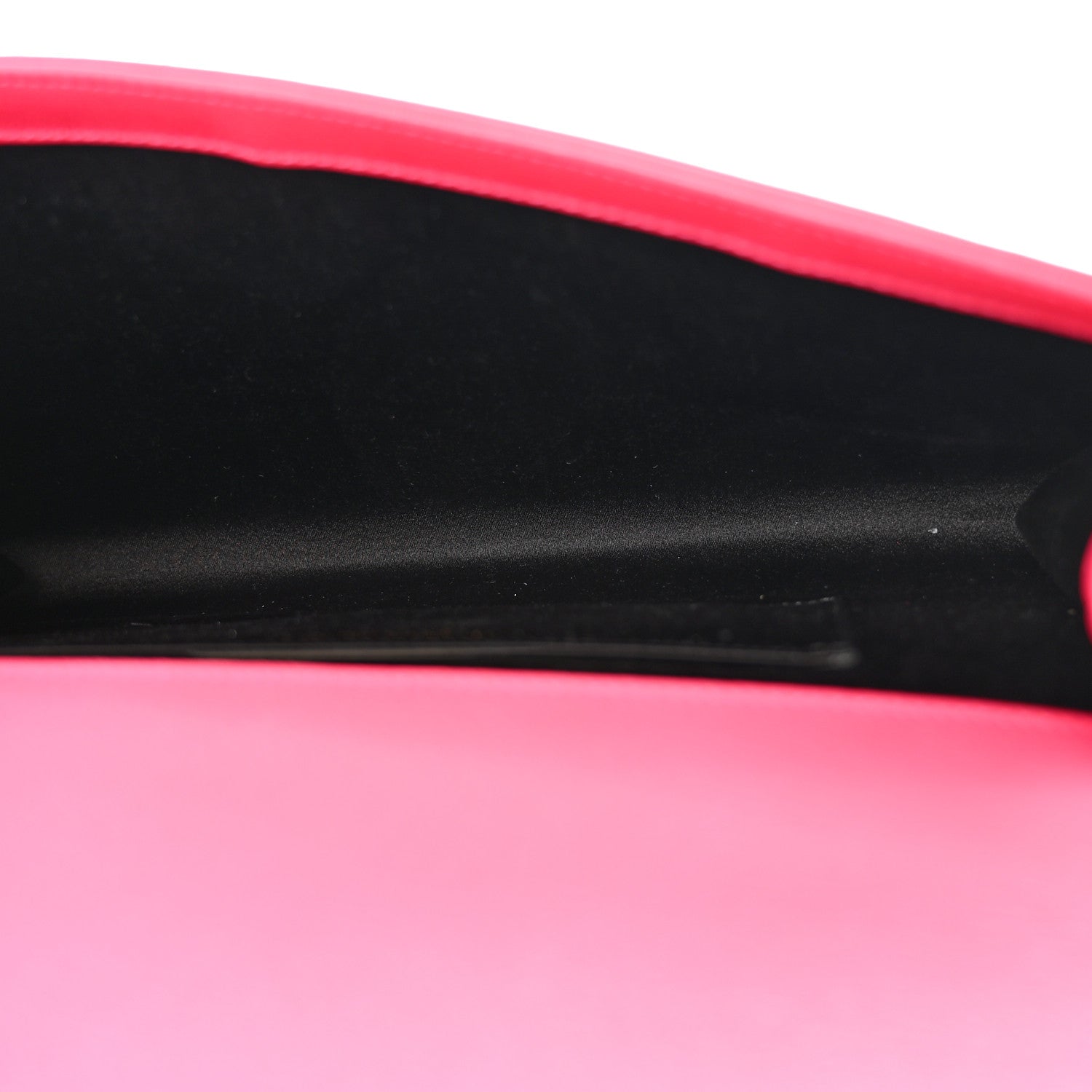 Saint Laurent Calfskin Monogram Large Belle De Jour Clutch Lipstick Fuchsia 5 of 10