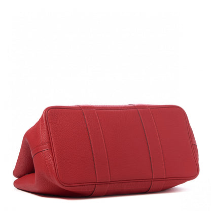 Hermes Vache Country Garden Party 36 MM Rouge Casaque 3 of 8
