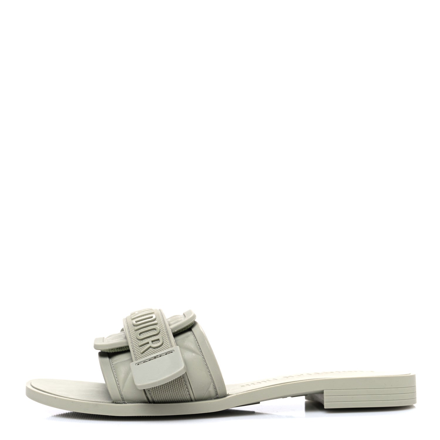 Christian Dior Rubber Macrocannage Dio(r)evolution Slide Sandals