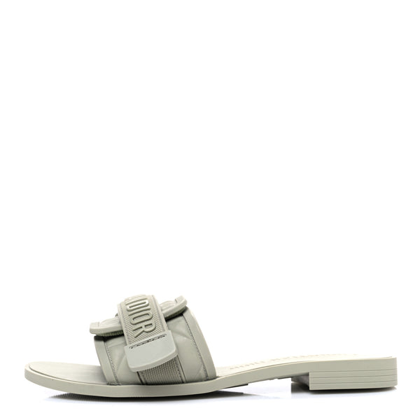 Christian Dior Rubber Macrocannage Dio(r)evolution Slide Sandals