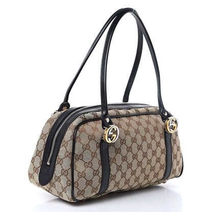 Gucci Monogram GG Twins Boston Black 3 of 9