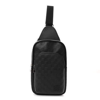 Louis Vuitton Damier Infini Avenue Sling Bag NM Onyx 1 of 11