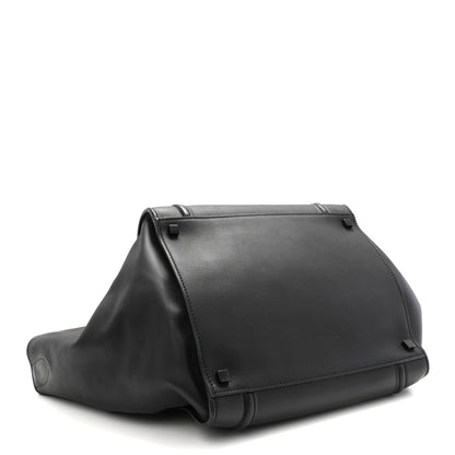 Celine Grained Calfskin Medium Phantom Luggage Black 4 of 11