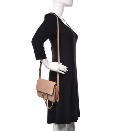 Chloe Goatskin Small Faye Shoulder Bag Biscotti Beige 2 of 10