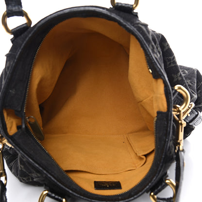 Louis Vuitton Denim Neo Cabby MM Black 4 of 10