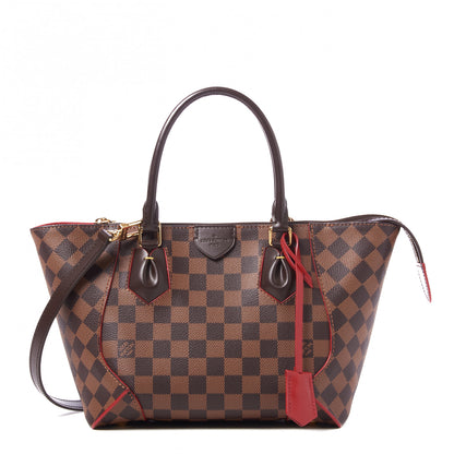 Louis Vuitton Damier Ebene Caissa Tote PM Cherry 1 of 8