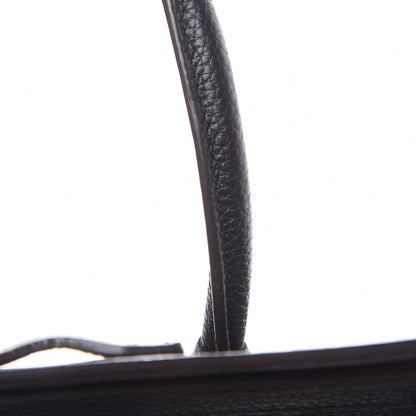 Celine Drummed Calfskin Nano Luggage Black 12 of 14