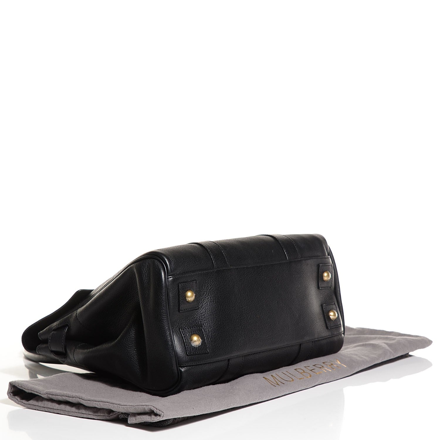 Mulberry Natural Leather Bayswater Black 4 of 12