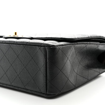 Chanel Caviar Quilted Maxi Double Flap Black 10 of 10