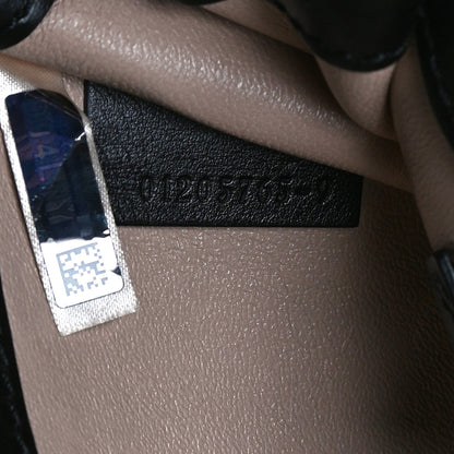 Chloe Shiny Goatskin Calfskin Aby Chain Shoulder Bag Black 11 of 15