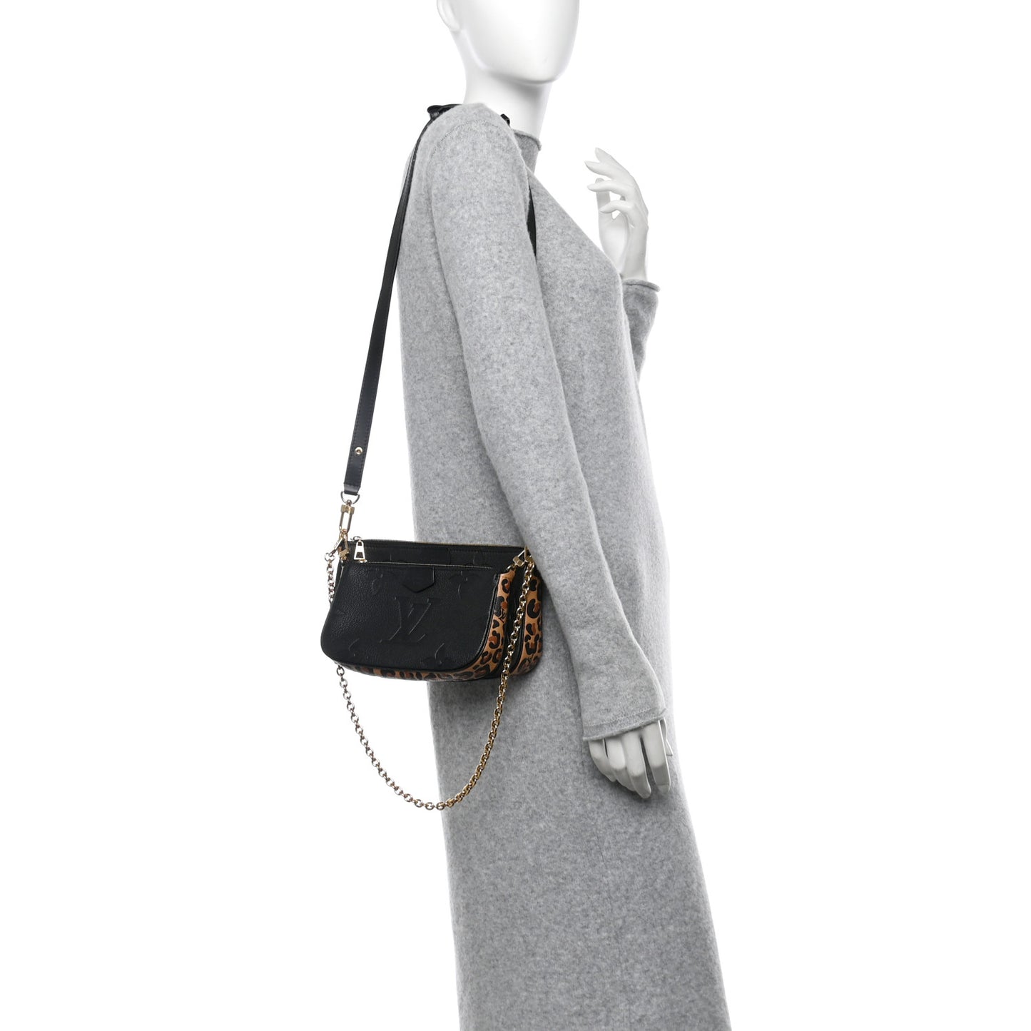Empreinte Monogram Giant Wild At Heart Multi Pochette Accessories Black
