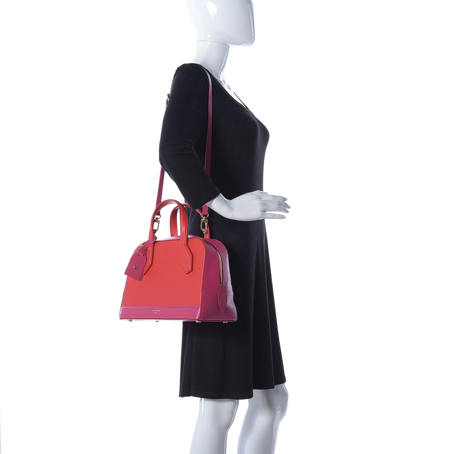 Calfskin Dora PM Rouge