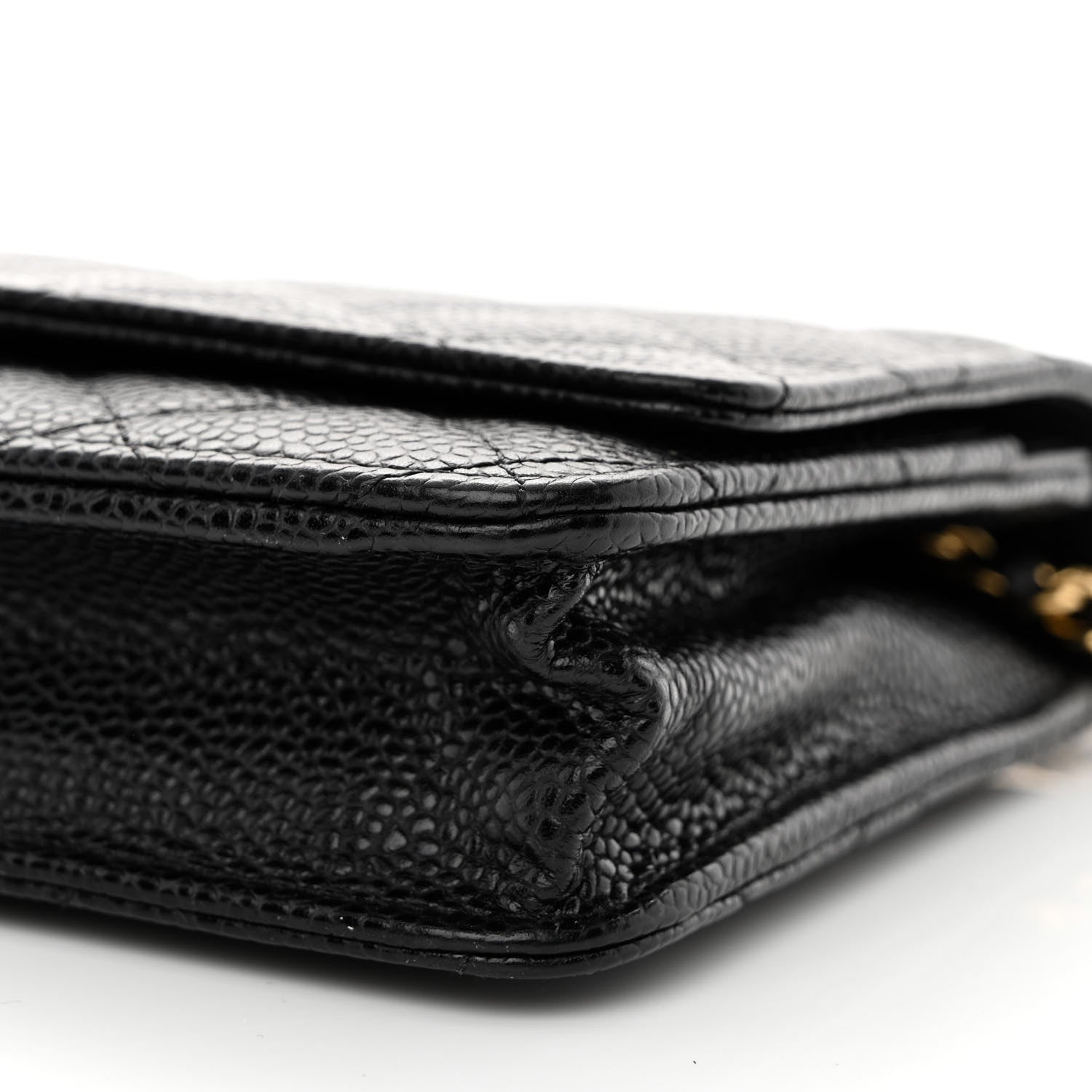 Chanel Caviar Quilted Wallet on Chain WOC Black 11 of 14
