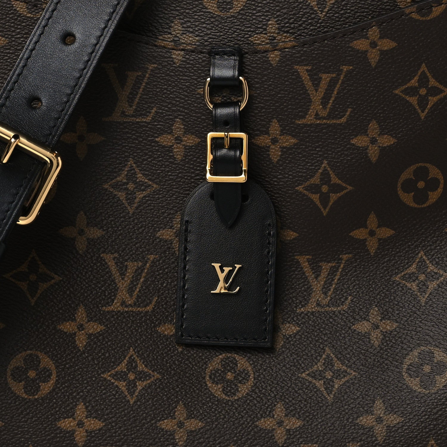 Louis Vuitton Monogram Odeon MM Black 7 of 9