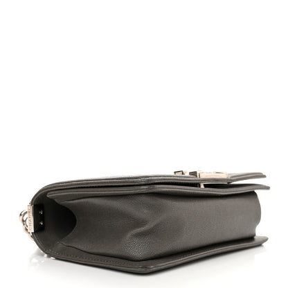 Chanel Caviar Quilted Small Boy Flap Grey 4 of 14