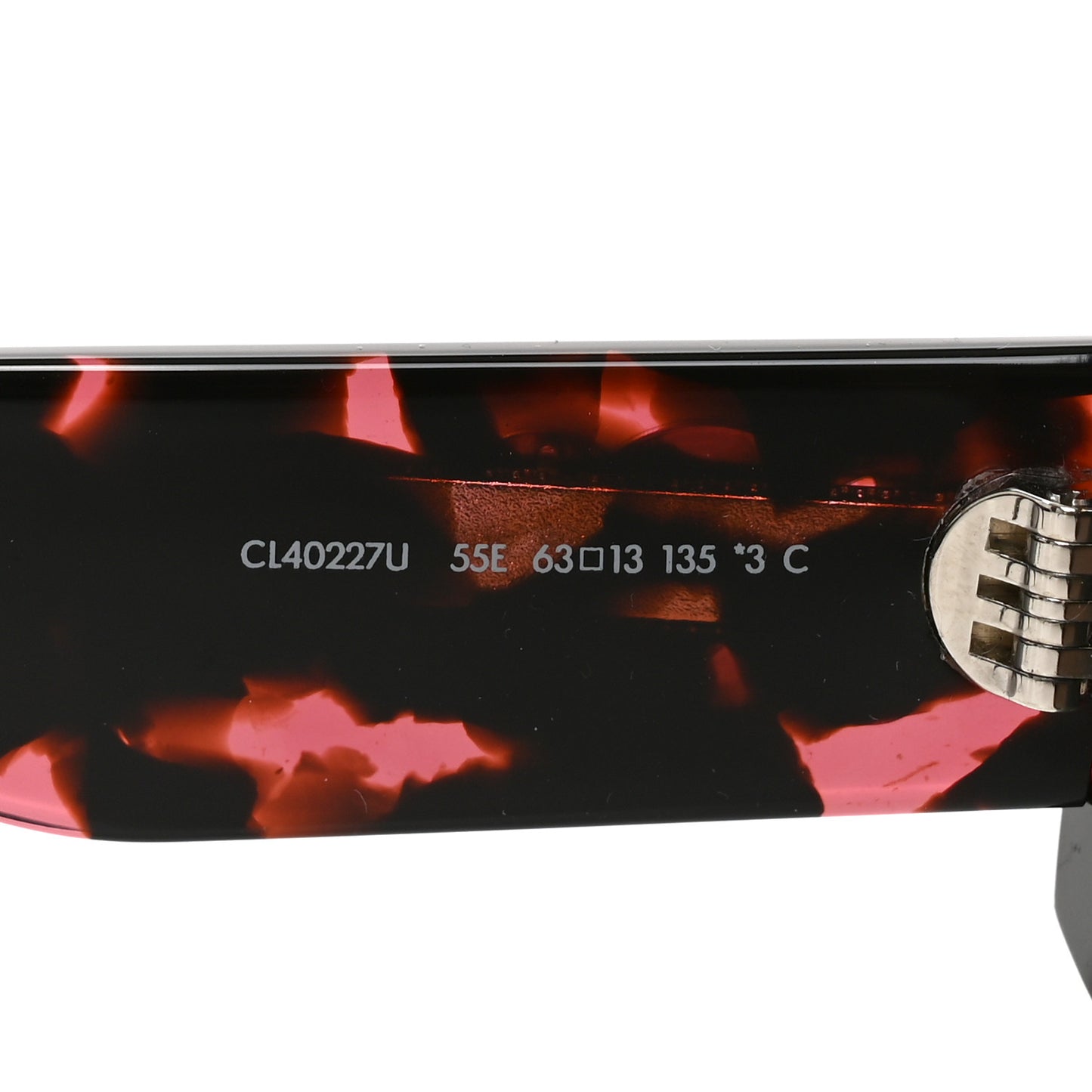 Acetate Triomphe Sunglasses CL40227U Pink Havana