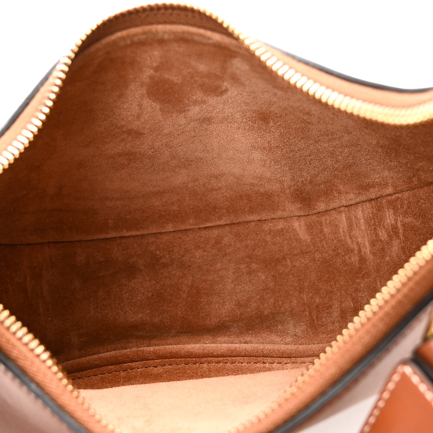 Smooth Calfskin Medium Strap Ava Shoulder Bag Tan