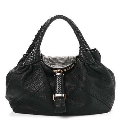 Fendi Nappa Nuvolata Spy Black 1 of 9