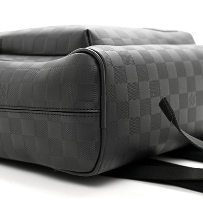 Louis Vuitton Damier Infini Avenue Backpack Black 8 of 9